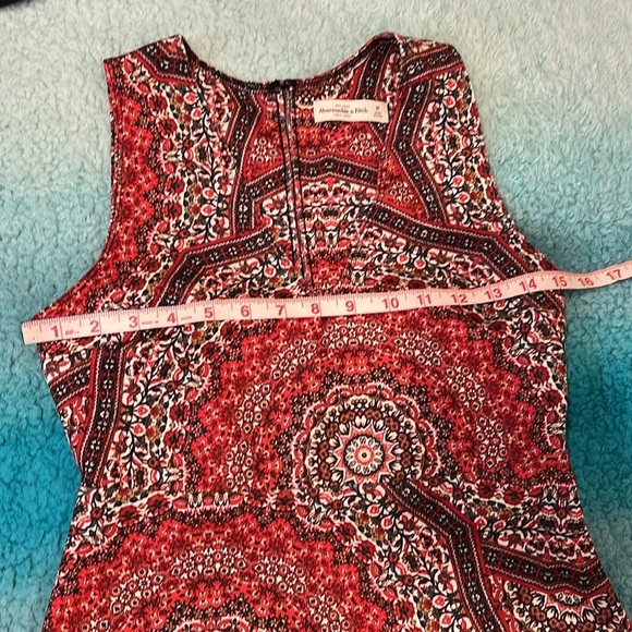 🔥Abercrombie & Fitch Red A-Line Mini Dress🔥 - Picture 5 of 7